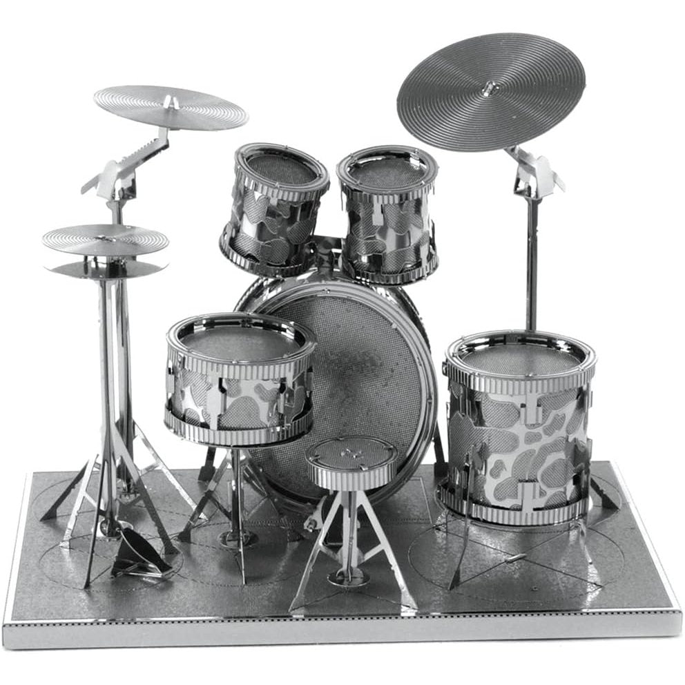 Drum Set 3D Metal Model Kit