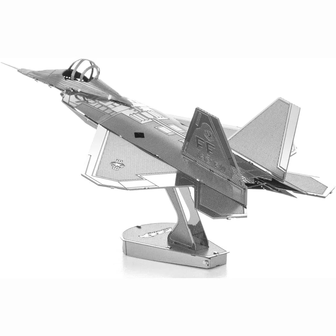 Lockheed Martin F-22 Raptor Airplane 3D Metal Model Kit
