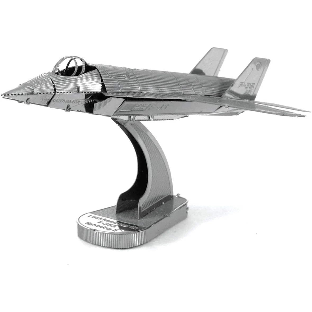 F-35A Lightning II Airplane 3D Metal Model Kit