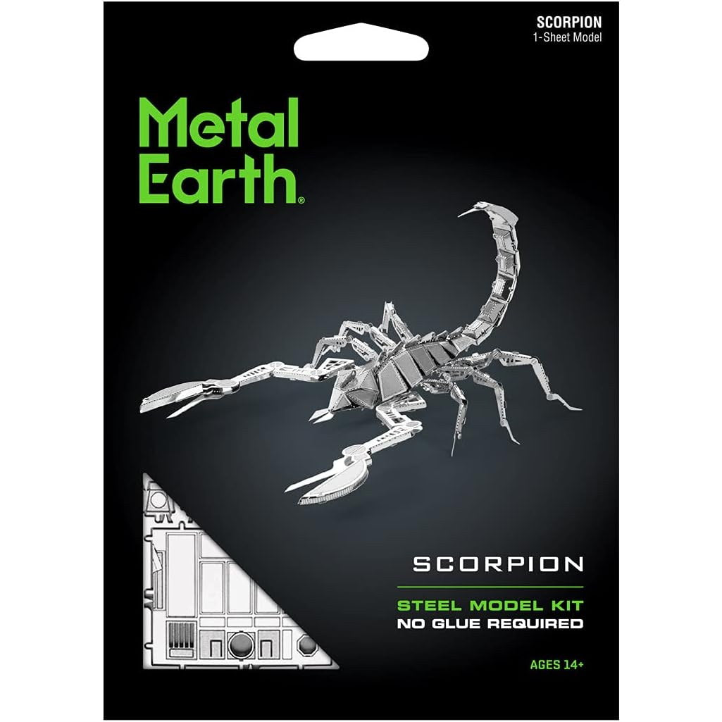 Earth Scorpion 3D Metal Model Kit