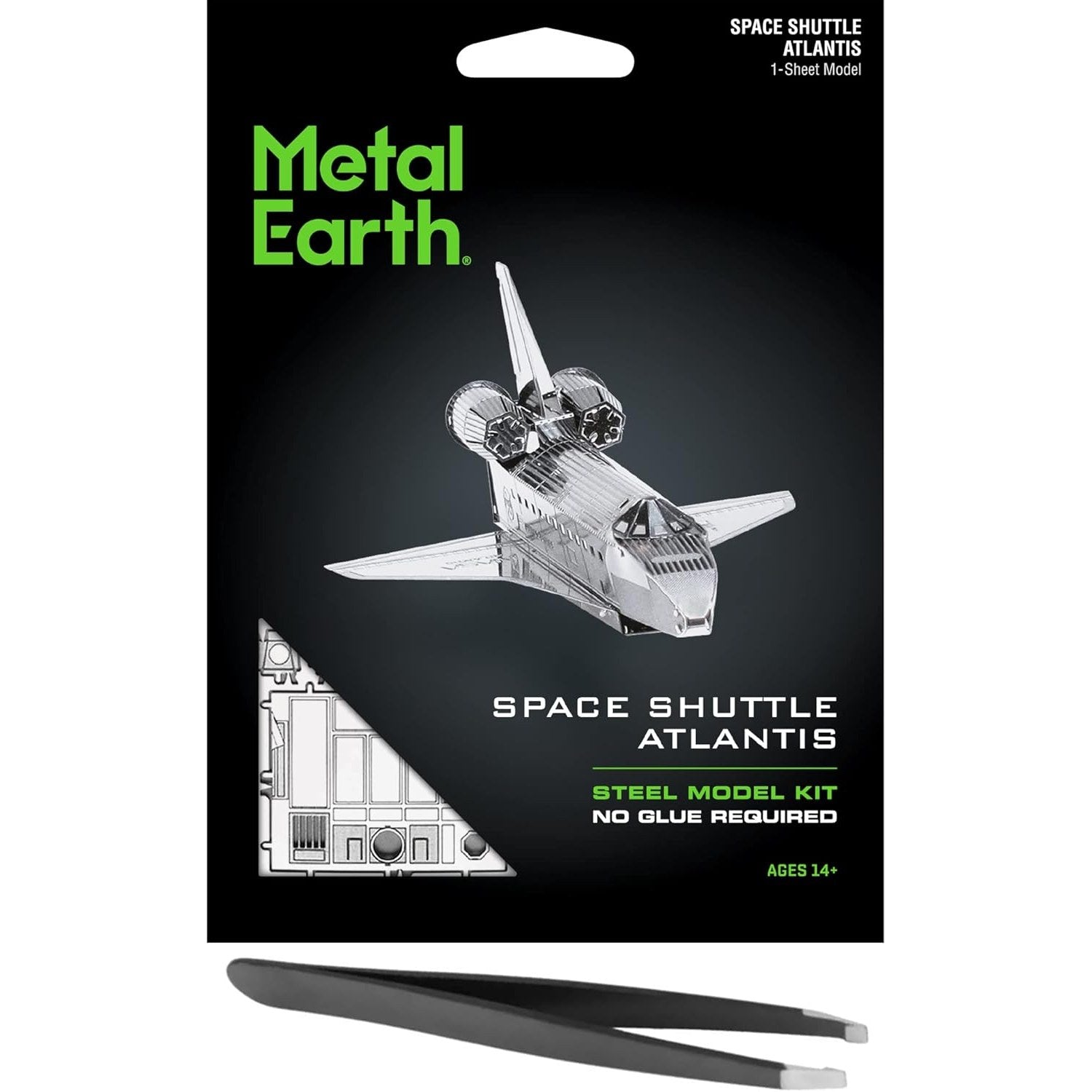 Space Shuttle Atlantis 3D Metal Model Kit