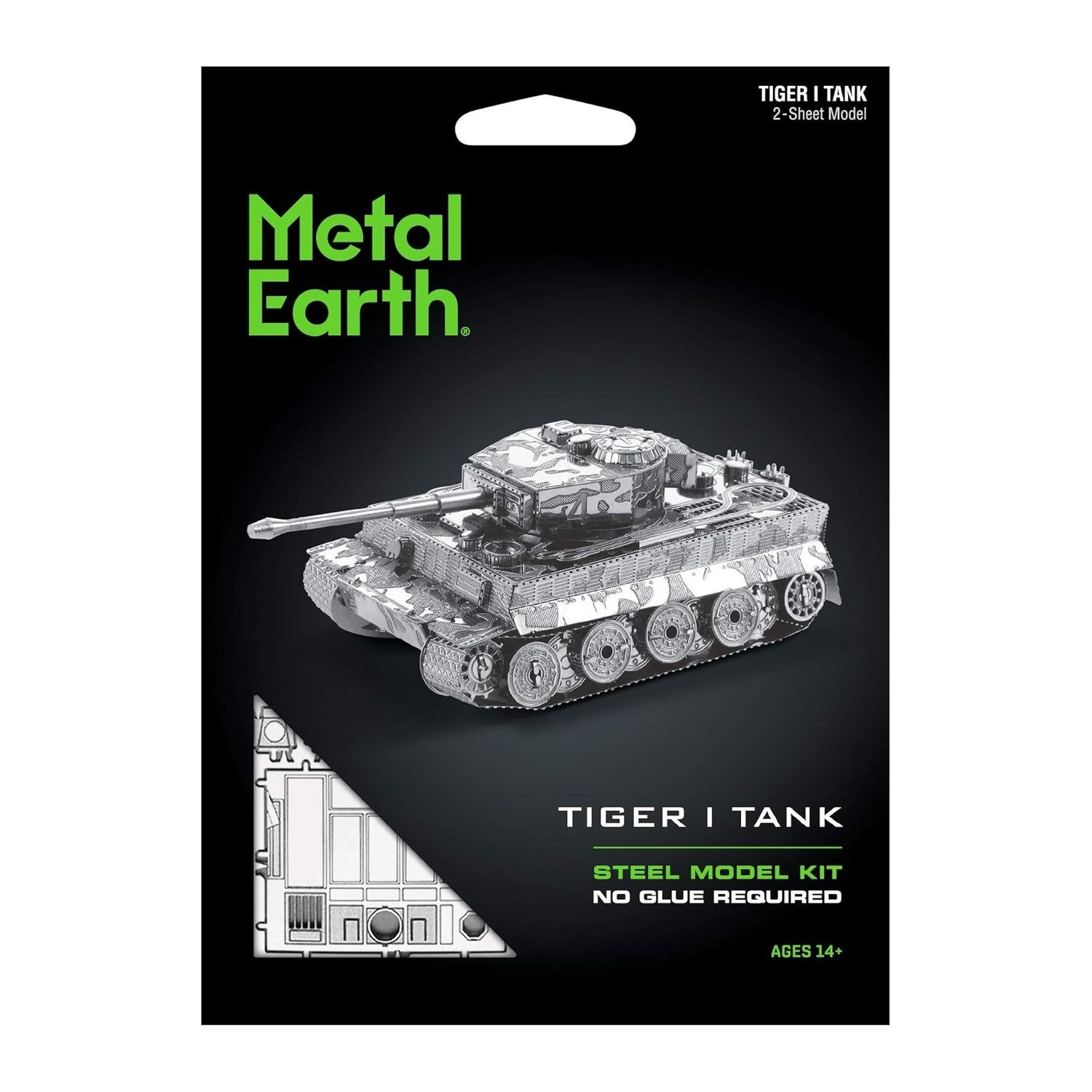 Tiger I Tank 3D Metal Model Kit