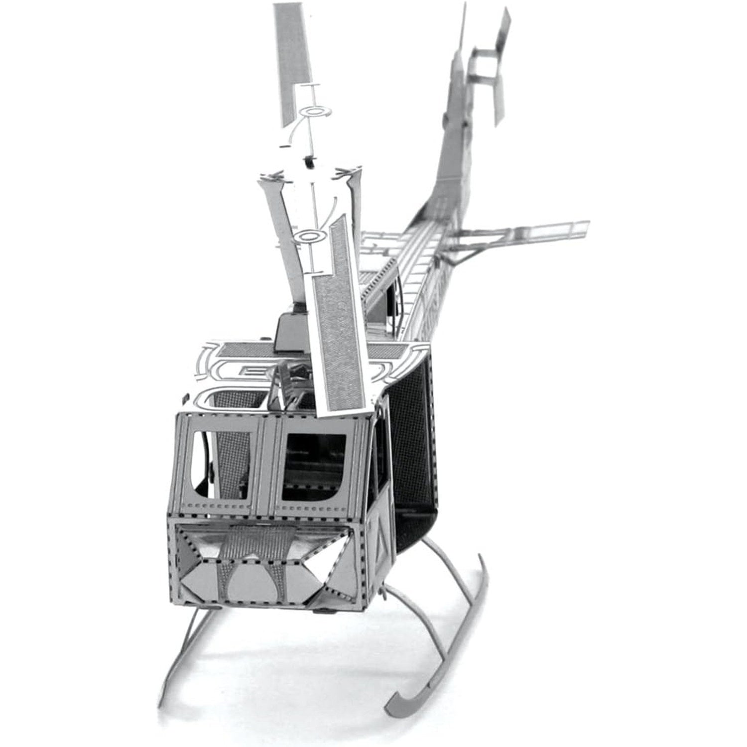 Huey UH-1 Helicopter 3D Metal Model Kit