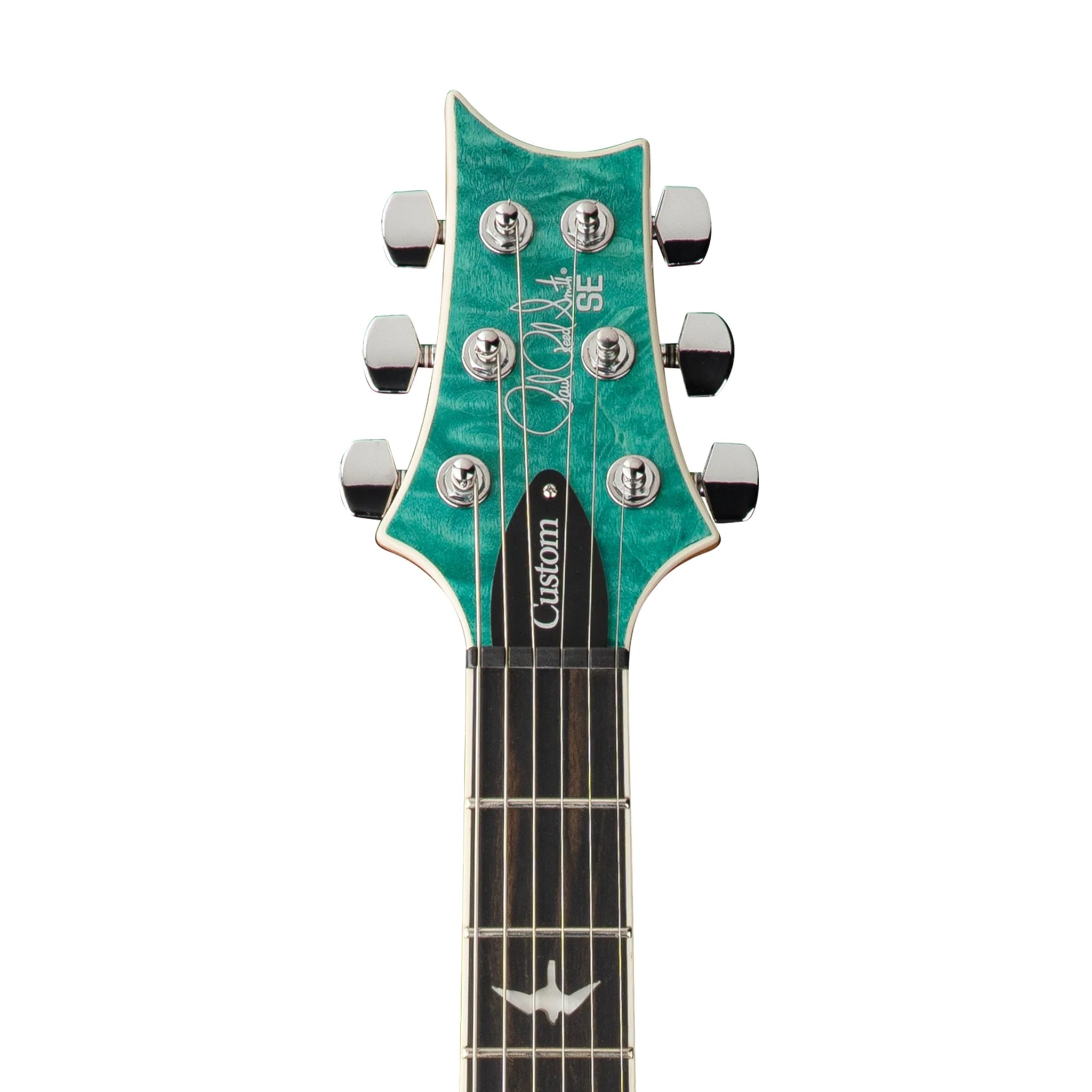 SE Custom 24 Electric Guitar w/Quilt - Turquoise