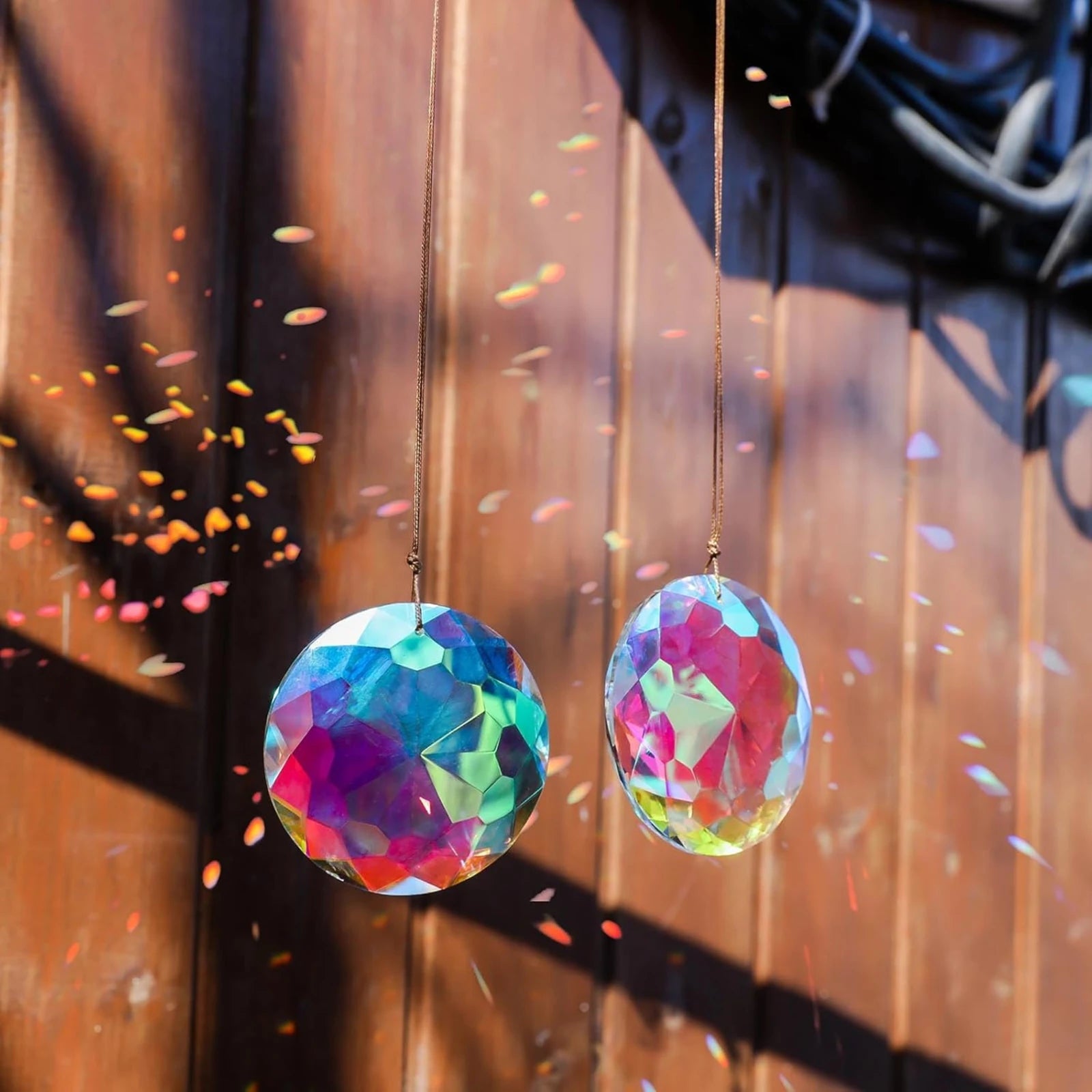 Flower Crystal Prism Suncatchers