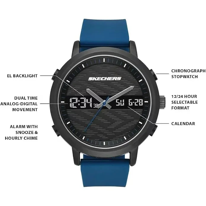 Lawndale Analog-Digital Chronograph Watch