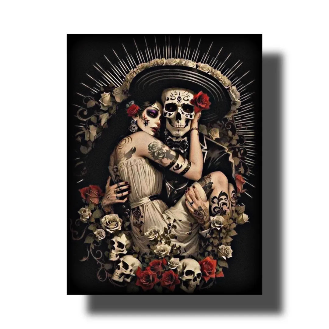 Day of the Dead Tin Sign