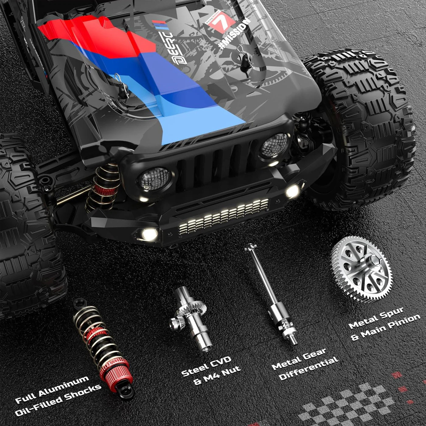 Off-Road R/C Monster Truck 1:10