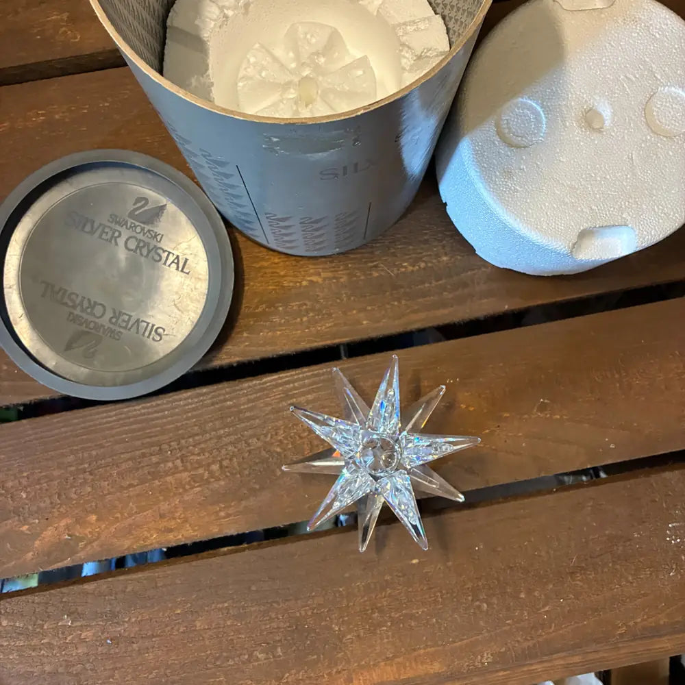 Snow Flake Candle Holder