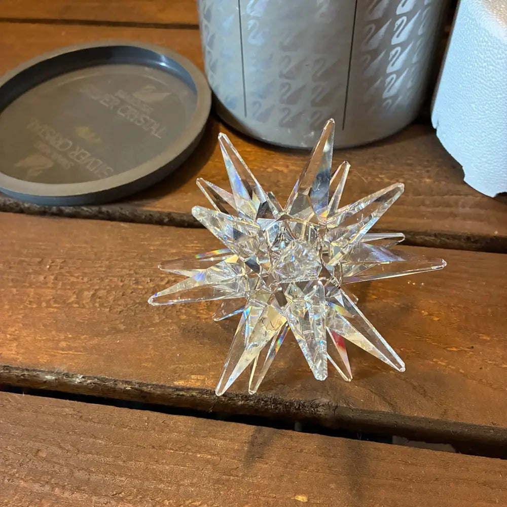 Snow Flake Candle Holder