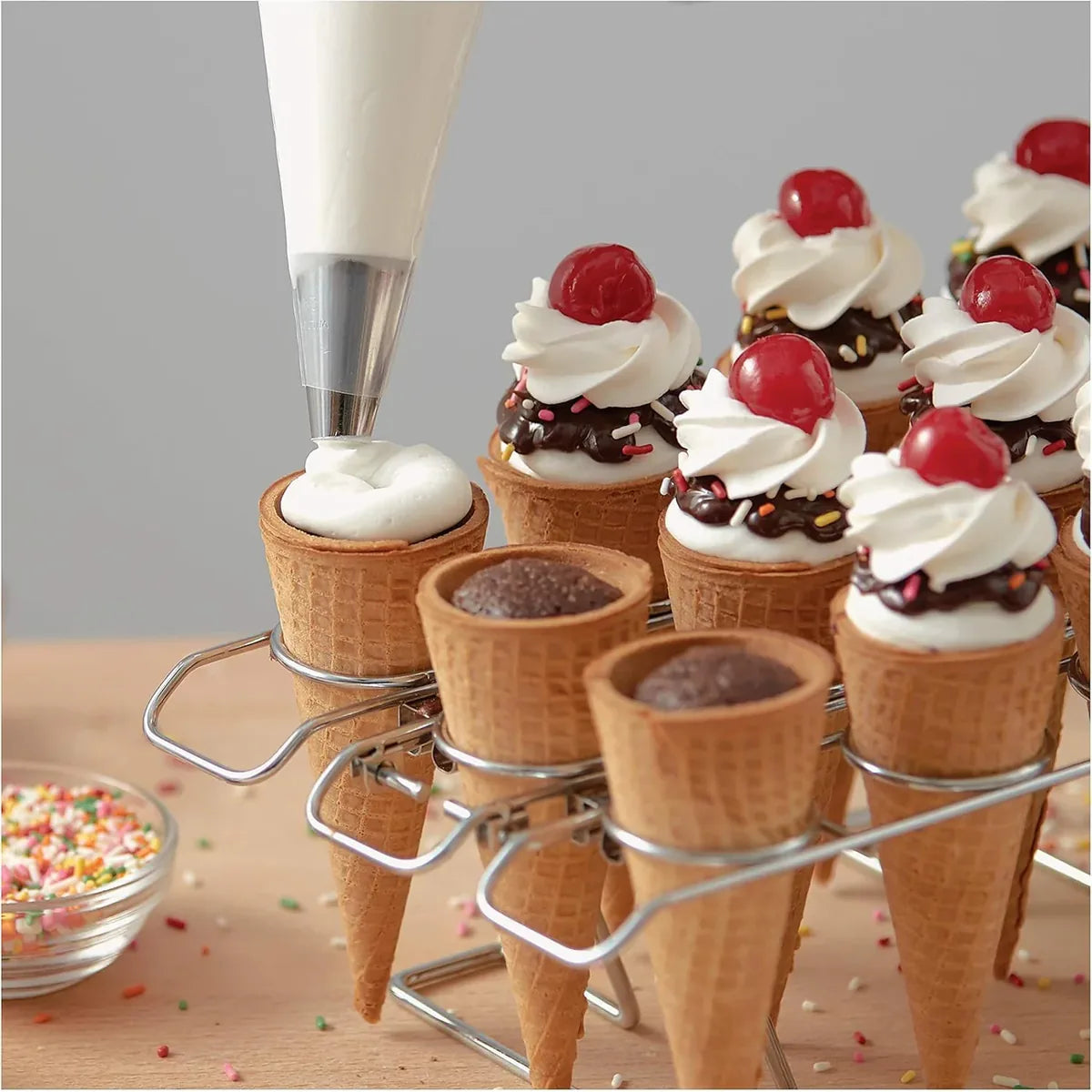 Ice-Cream Cone Rack