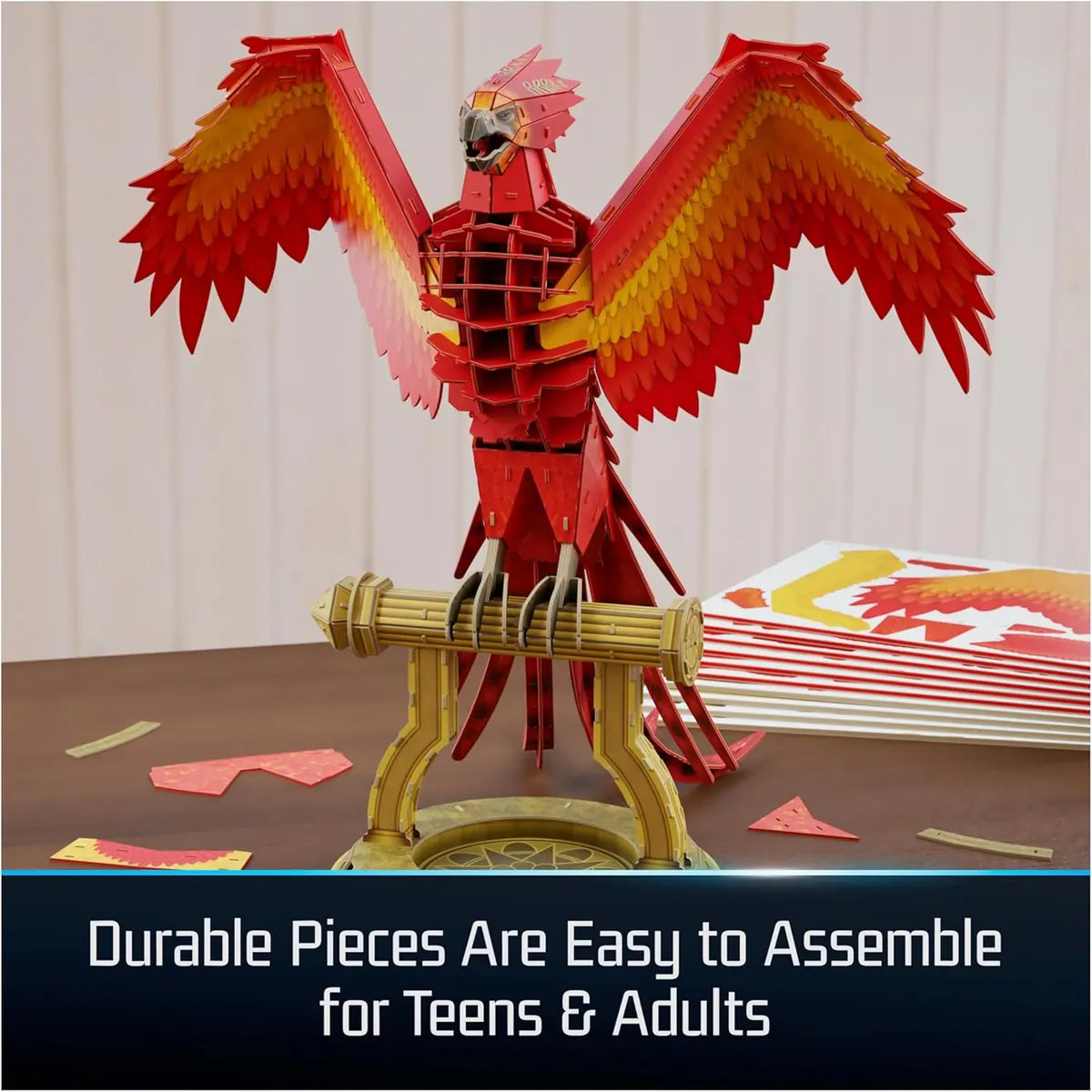Harry Potter - Fawkes Phoenix 3D Model Kit