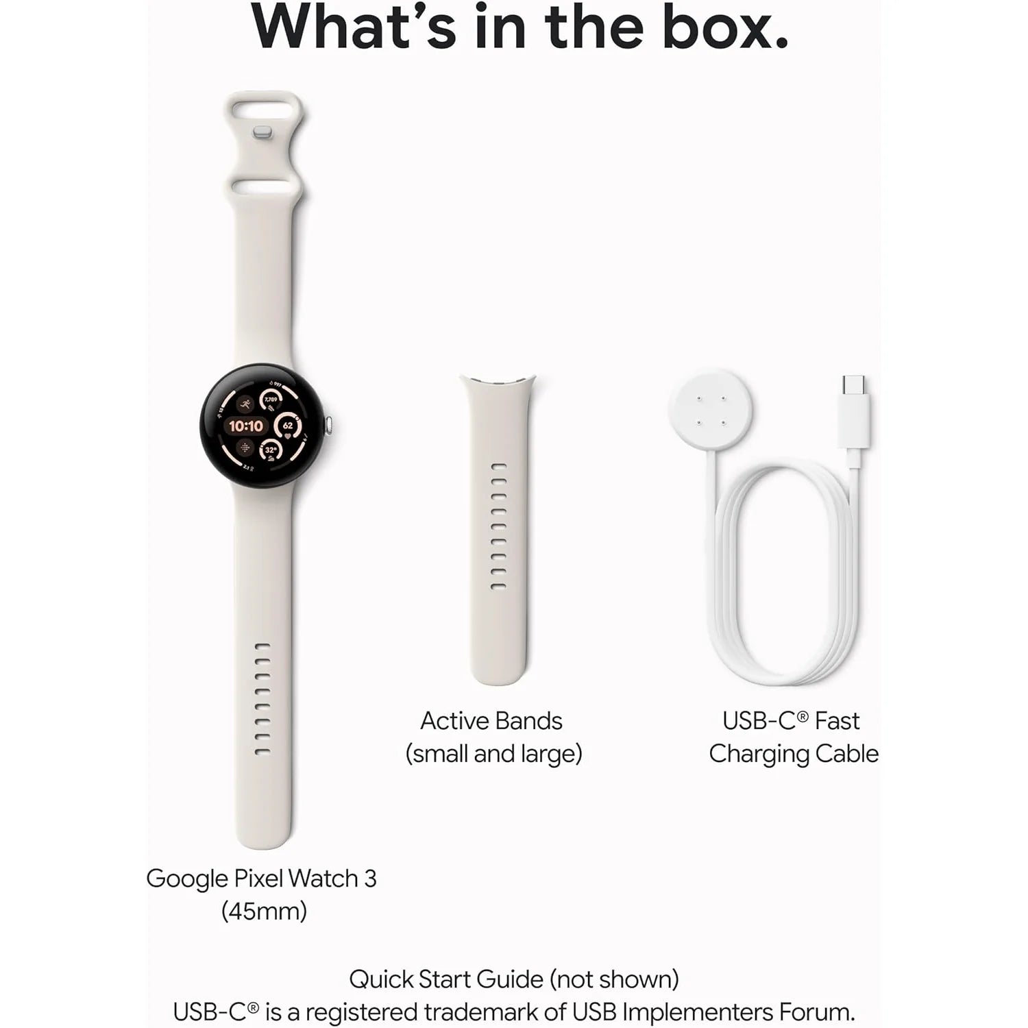 Pixel Watch 3 (45mm) - Wifi