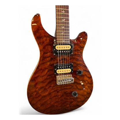 SE Custom 24 Quilt, Black Gold Sunburst