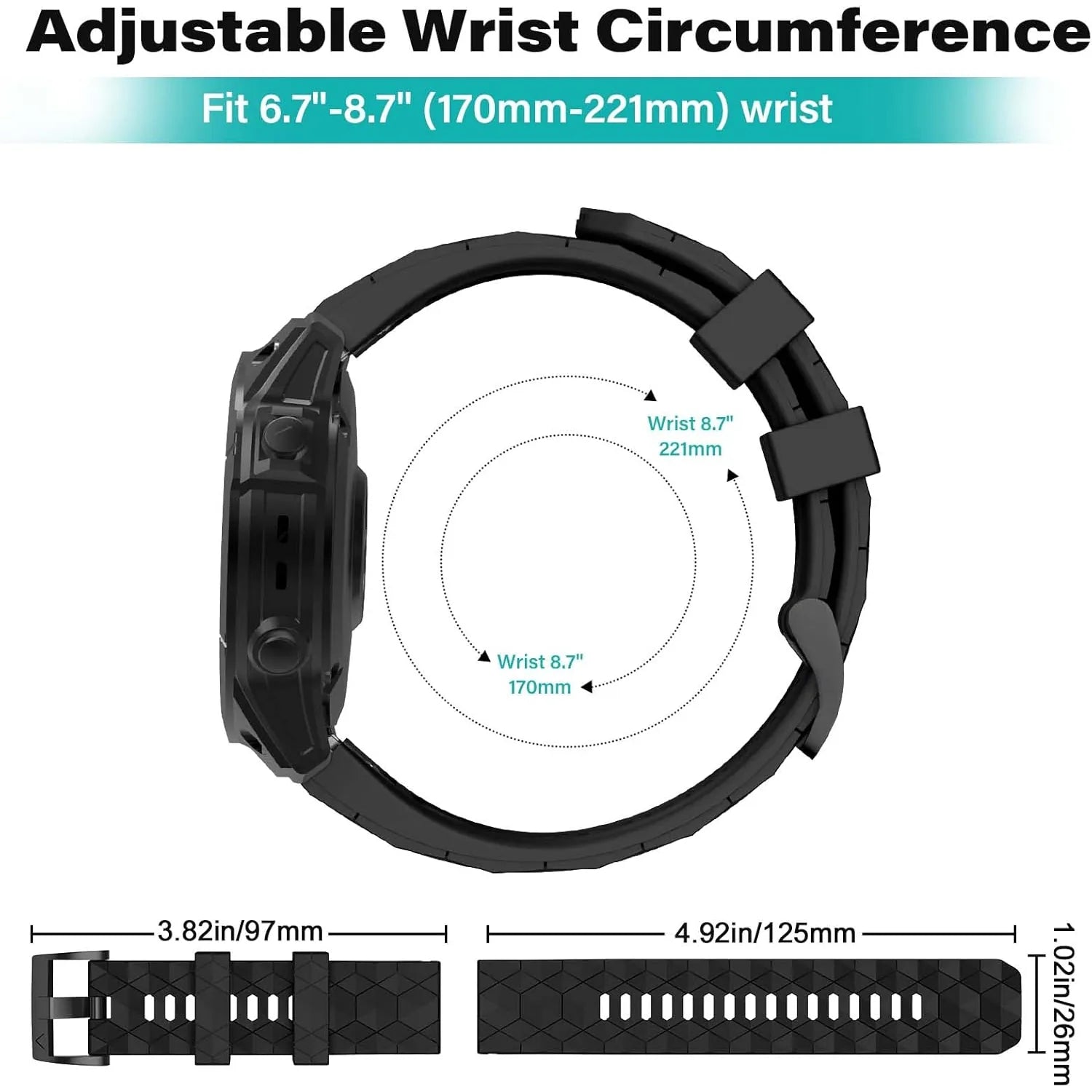 Watch Strap - Garmin Quickfit 26mm