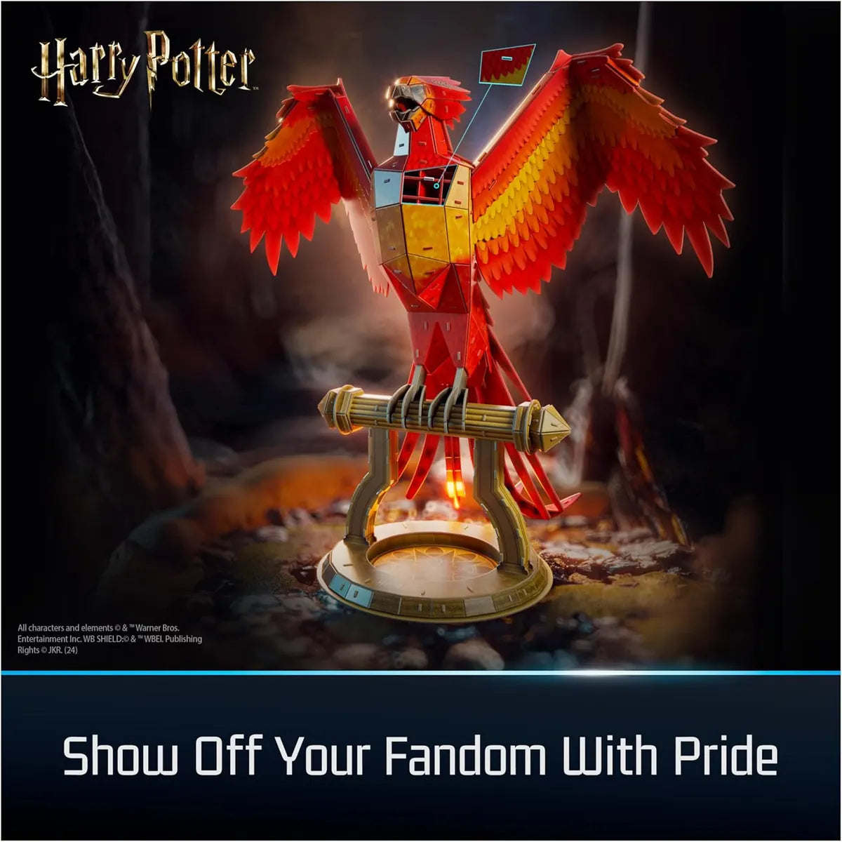 Harry Potter - Fawkes Phoenix 3D Model Kit