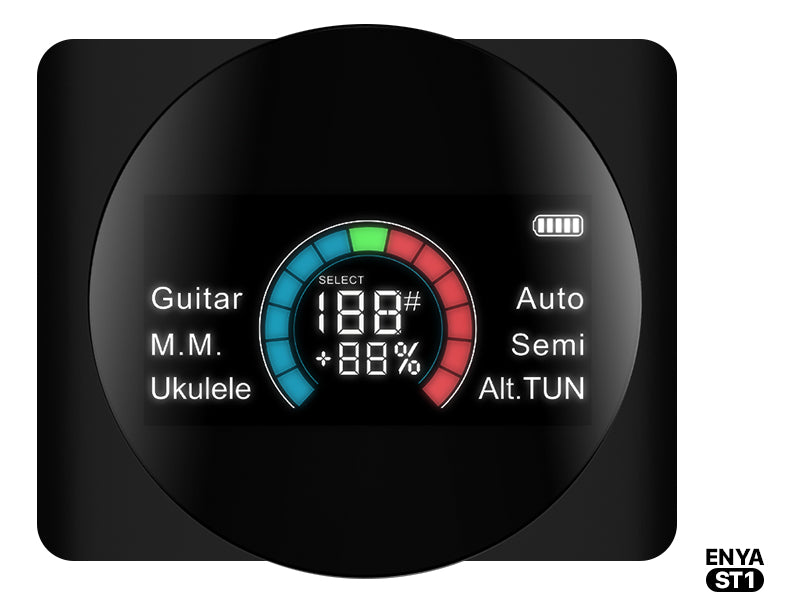 LCD Display & Metronome Function More than a Tuner
