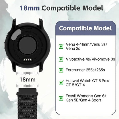 Strap Hook&Loop Wristband - 18mm