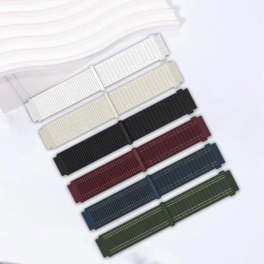 Quick Release Nylon Watch Bands - 22mm - 2 Pack