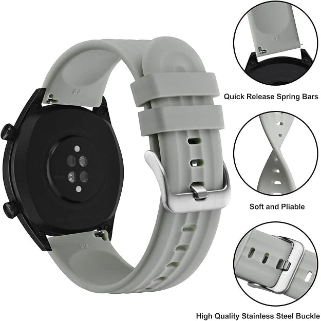 Quick Release Silicone Watch Band - 18mm