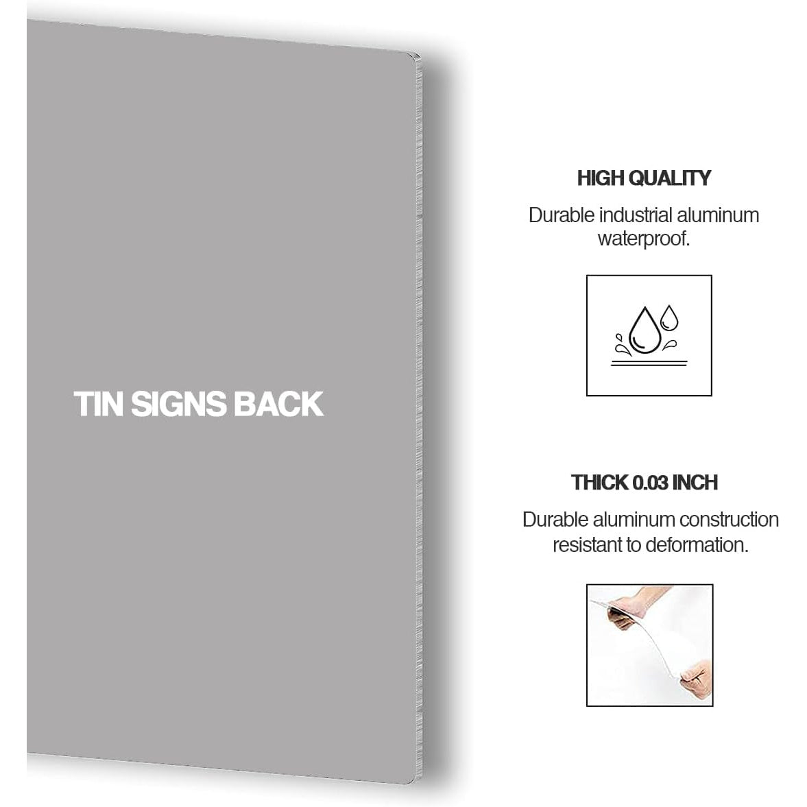 Be Mindful Of The Energy Tin Sign