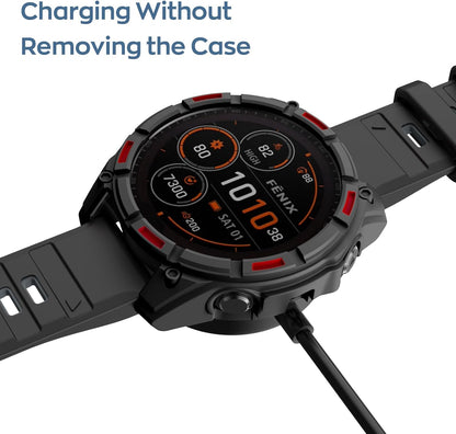 MySkin Fenix/Epix 47mm watch case accessory in black, designed to protect and complement smartwatches.