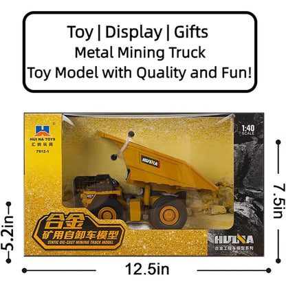 Mining Dump Truck Diecast 1:40