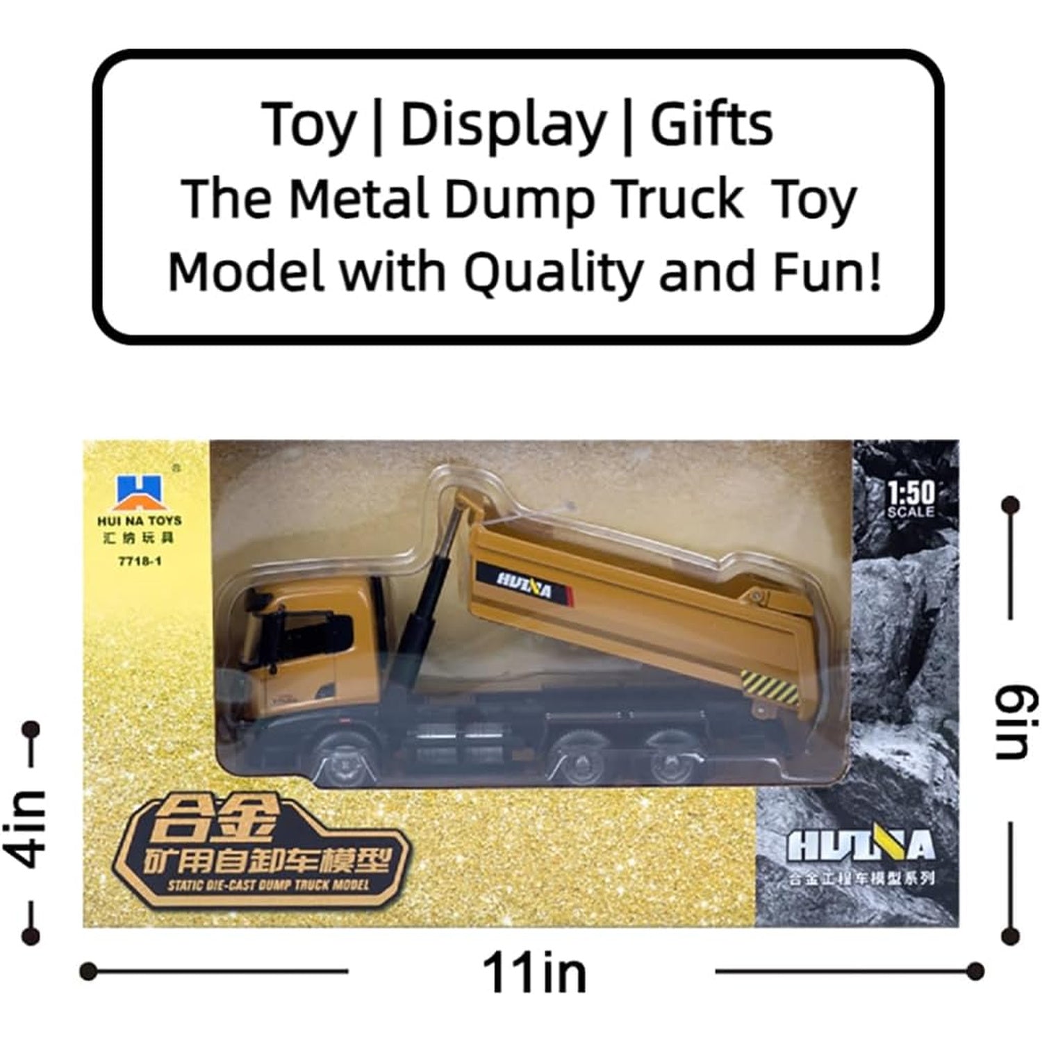 Mining Truck Diecast 1:50