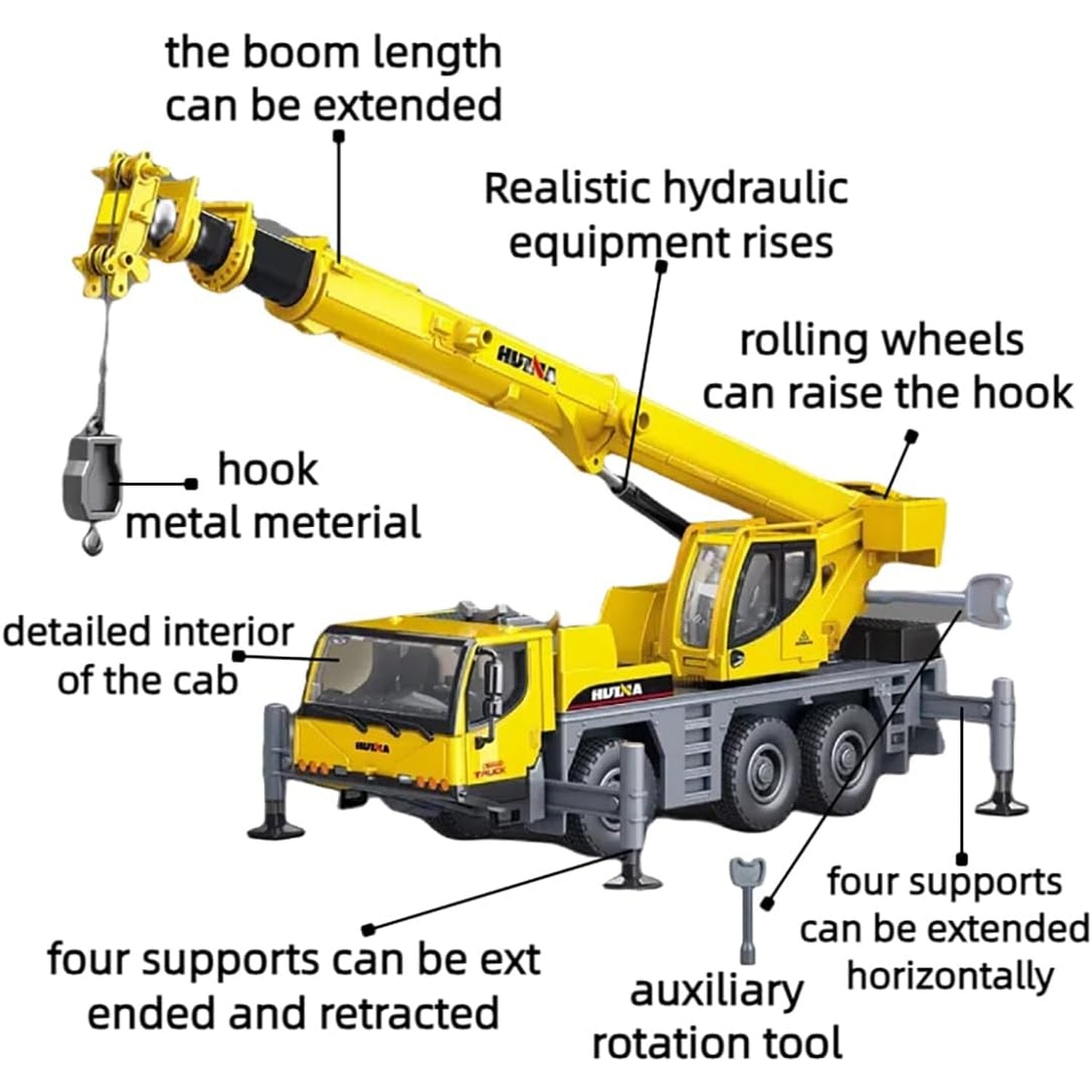 Crane Diecast 1:50