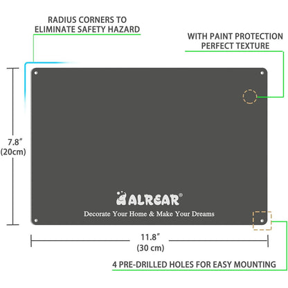 Race Car Parking Tin Sign