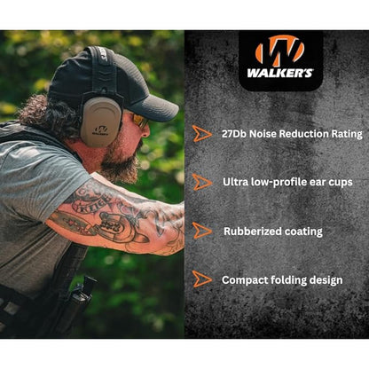 Razor Slim Passive Earmuffs