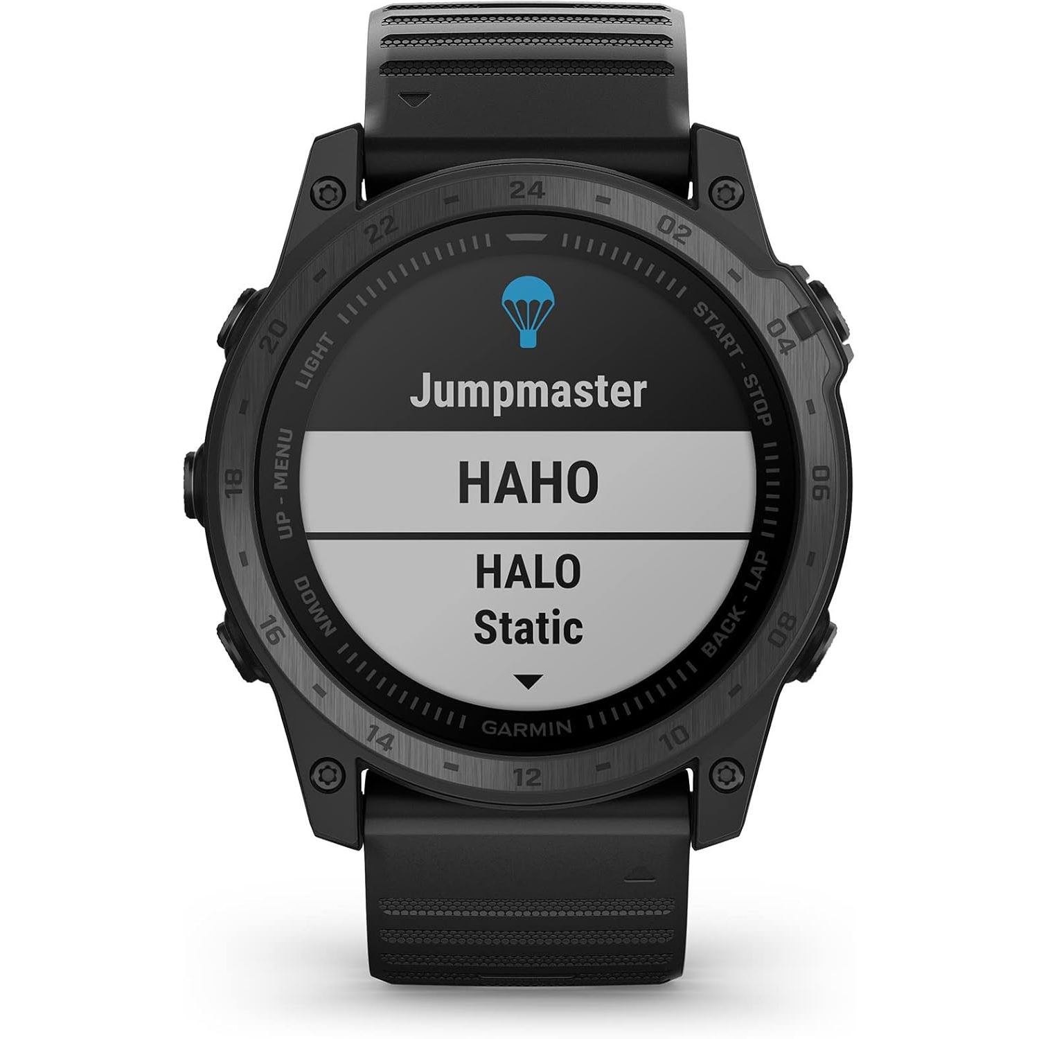 Garmin Tactix 7 GPS smartwatch with rugged design and tactical features, shown on a white background.