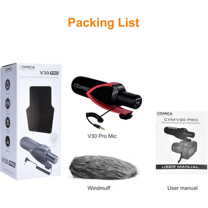 Shotgun Microphone - V30 Pro