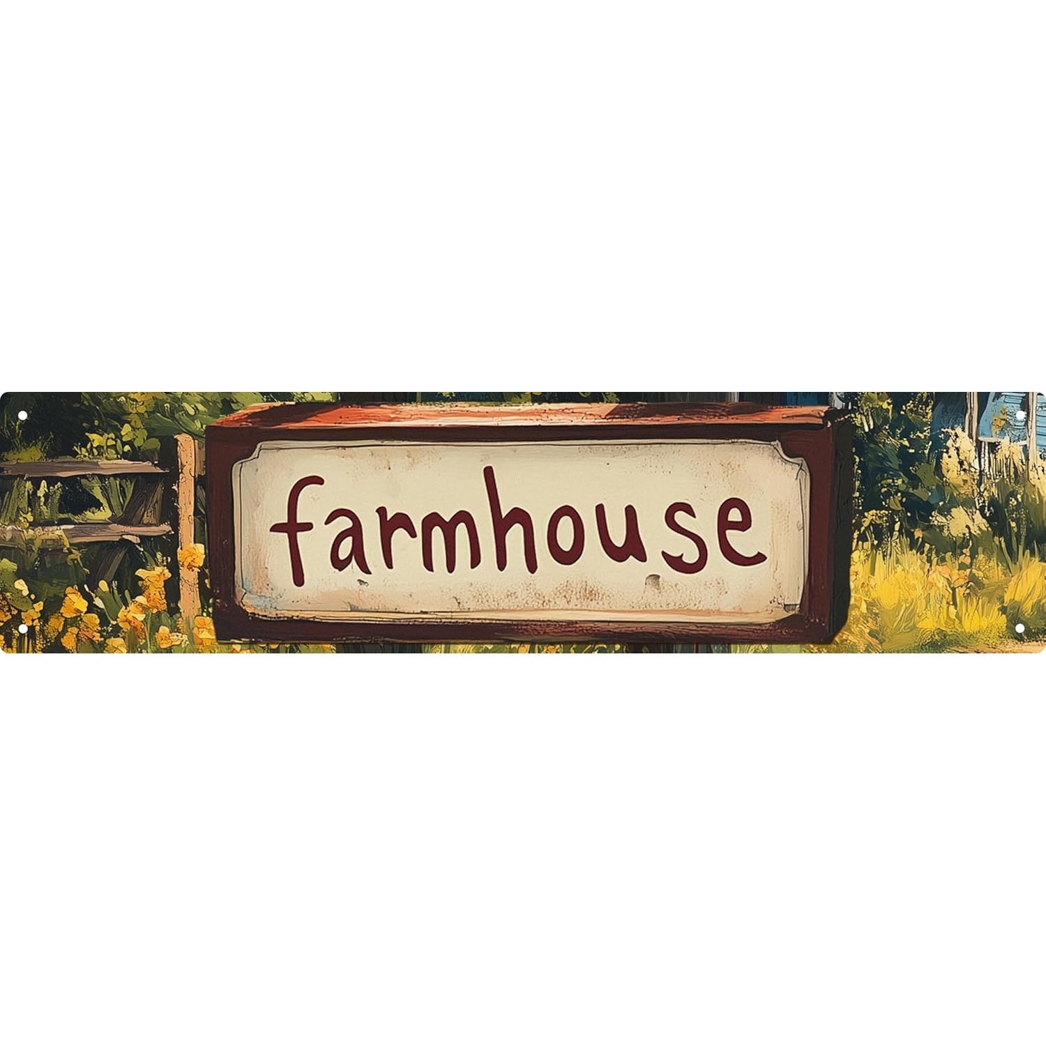 Farmhouse Tin Sign