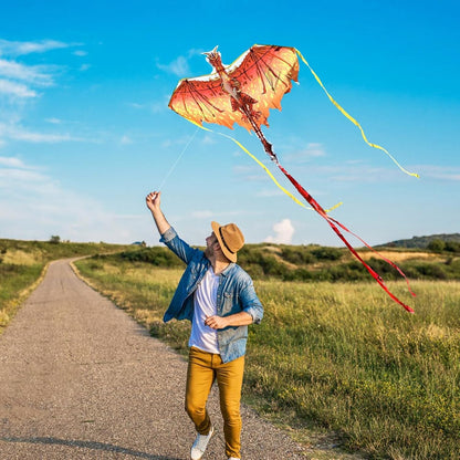 Fiery Dragon Kite