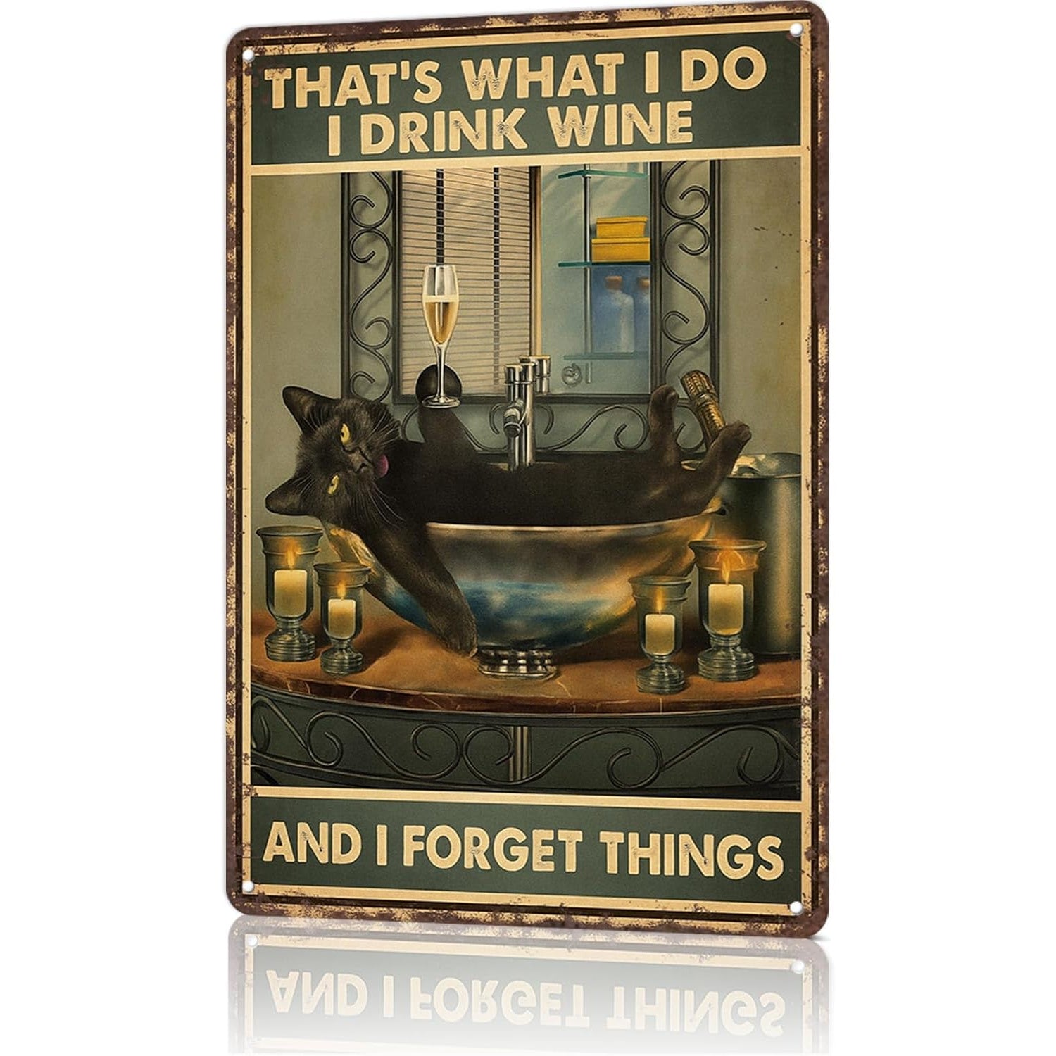 That's What I do Tin Sign