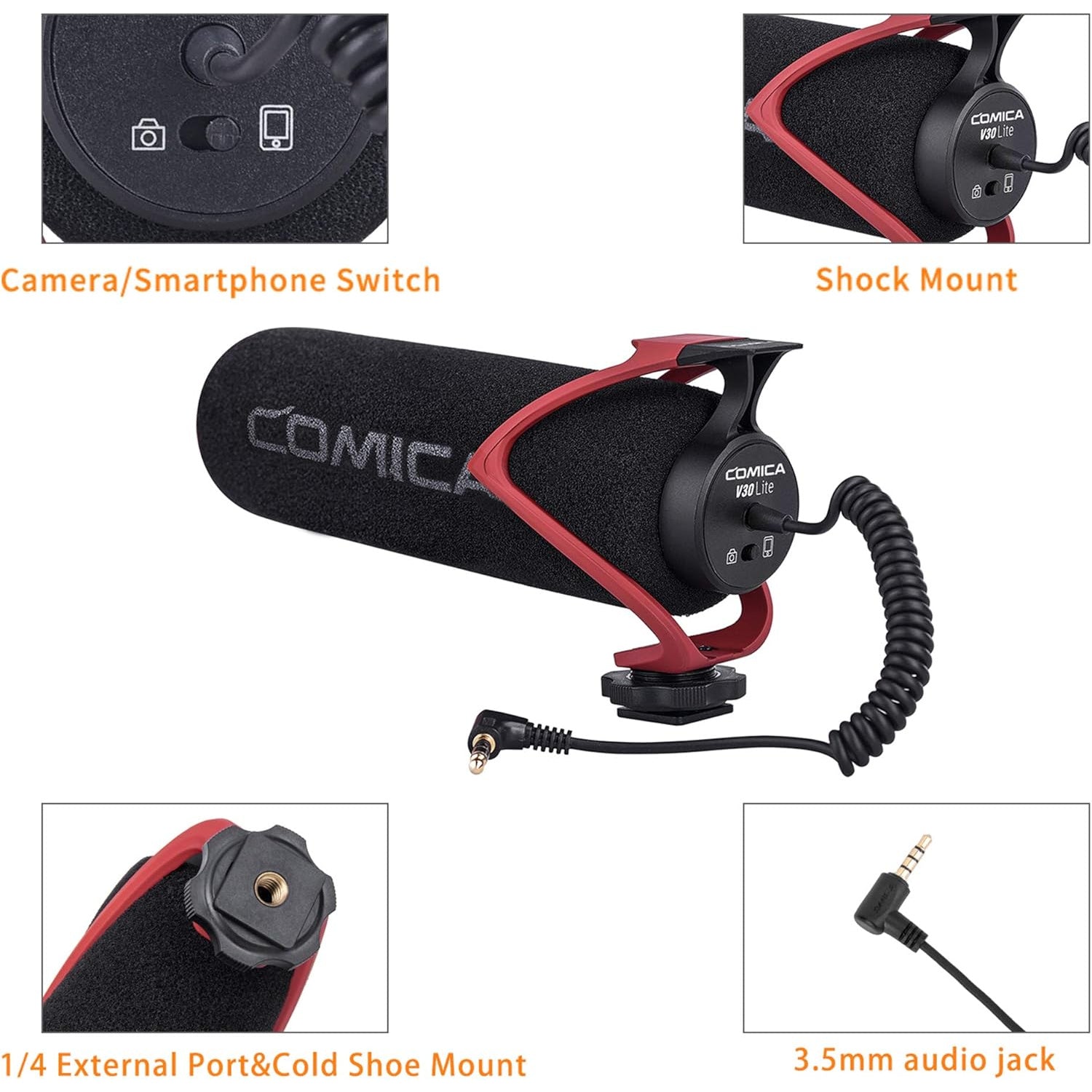 Shotgun Microphone - V30 LITE