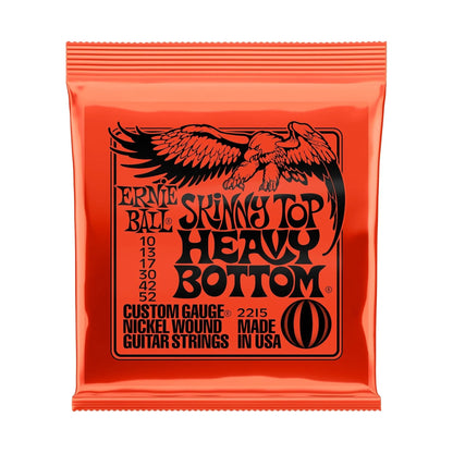 Skinny Top Heavy Bottom Slinky Nickel Wound Electric Guitar Strings, 10-52 Gauge