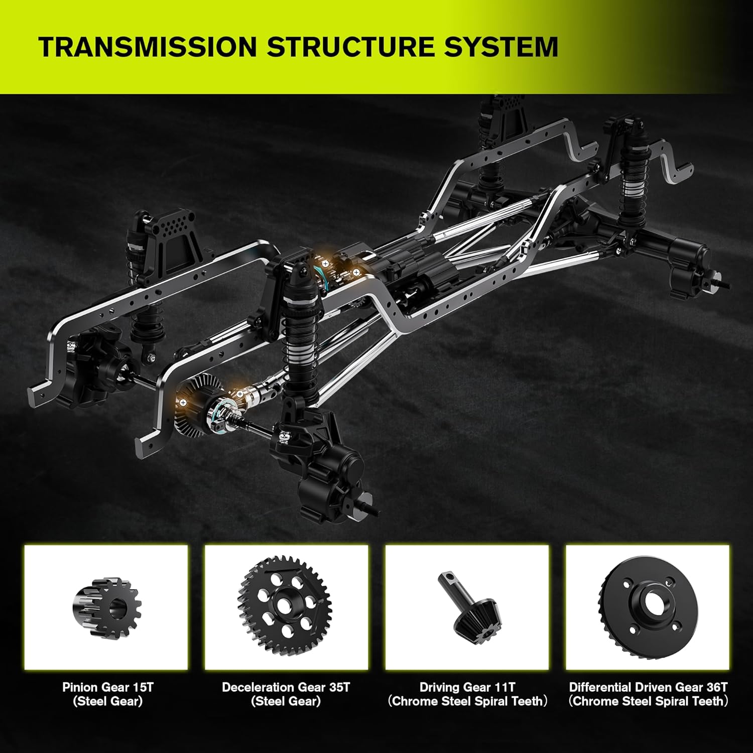 Crawler Monster R/C Truck 1:7