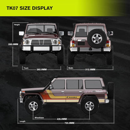 Crawler Monster R/C Truck 1:7