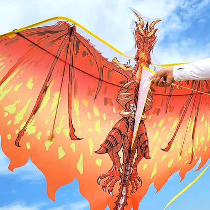 Fiery Dragon Kite