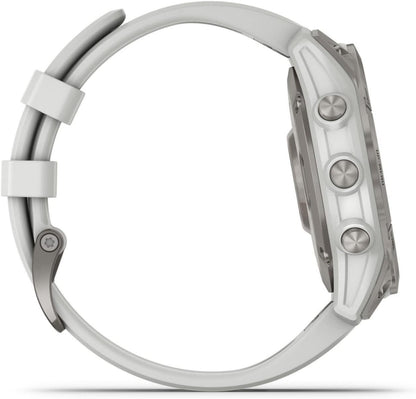 Silver smartwatch with a clear band on a white background Beirut , Lebanon