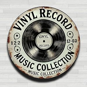 Music Collection Tin Sign