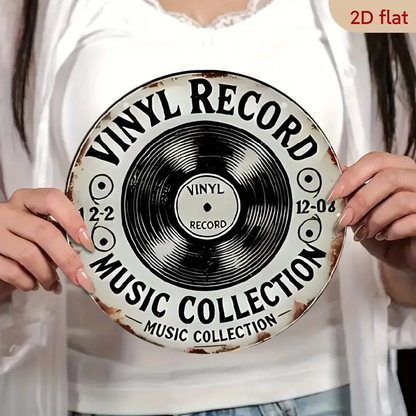 Music Collection Tin Sign