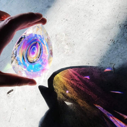 Hanging Chandelier Crystal Prism Suncatcher
