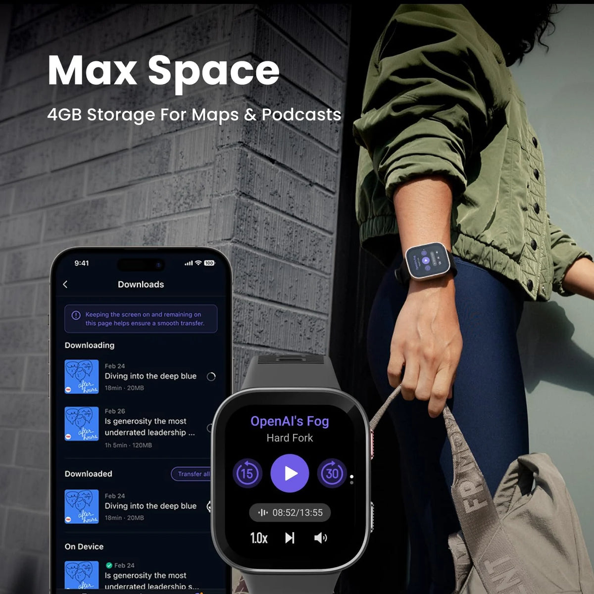 Bip Max GPS Smart Watch