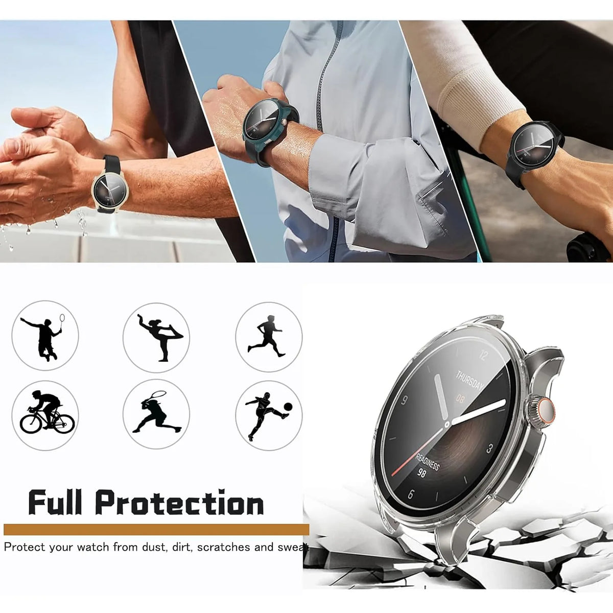 Watch Case - Amazfit Balance - 4 Pack