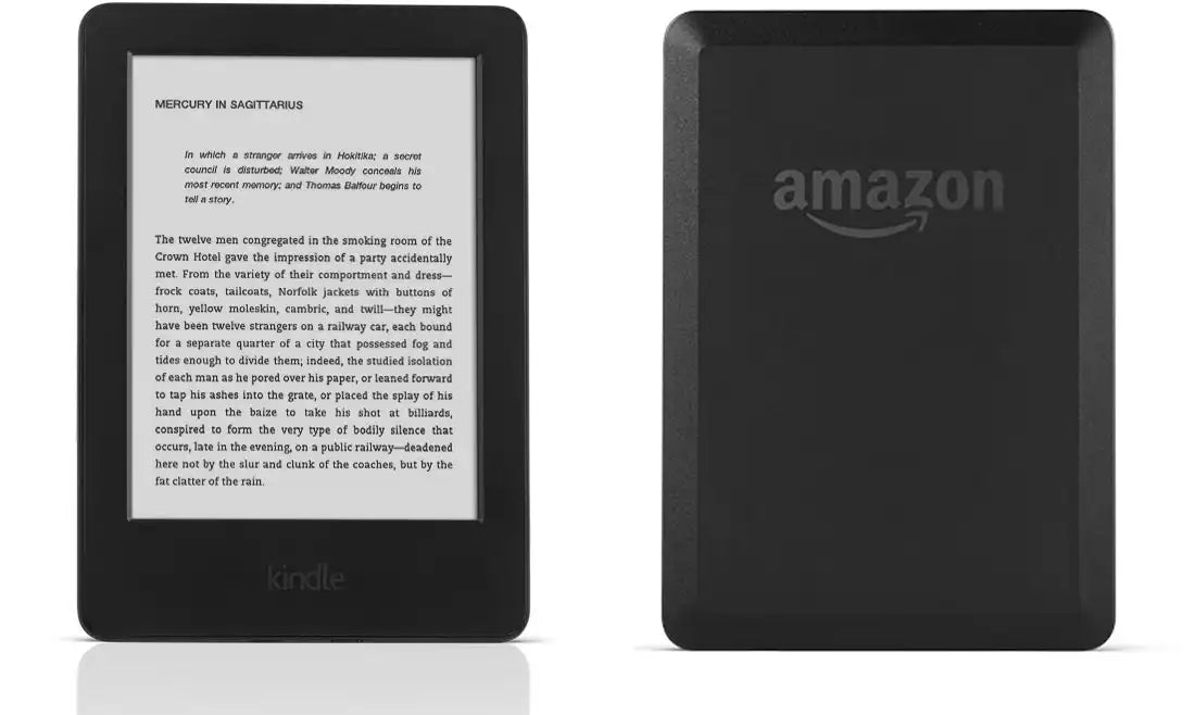 Two Amazon Kindle devices on a white background Beirut , Lebanon