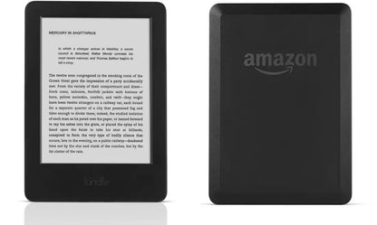 Two Amazon Kindle devices on a white background Beirut , Lebanon