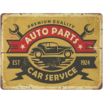Garage Auto Shop Tin Sign